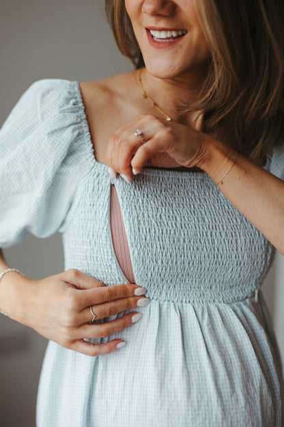 ‘Molly’ Maternity/Nursing Dress